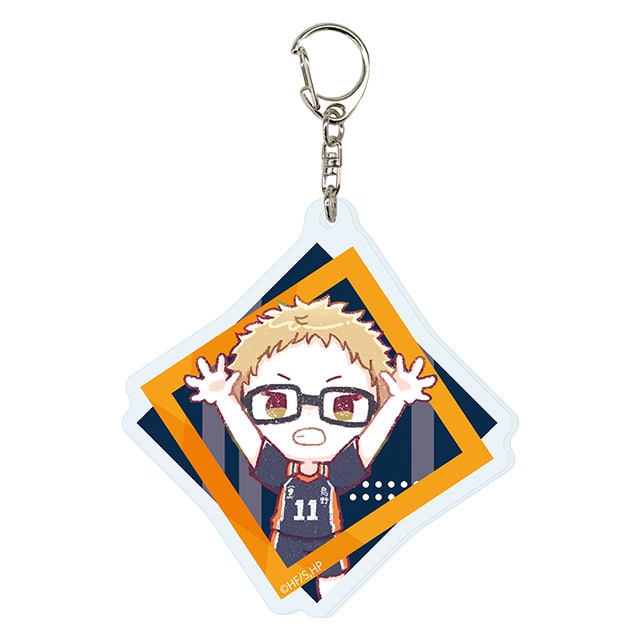 ハイキュー!! GraffArt アクリルキーホルダー 月島 蛍
