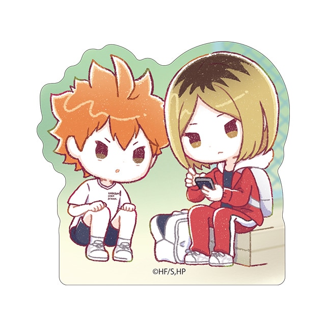 ハイキュー!! GraffArt ダイカットステッカー 日向翔陽／孤爪研磨