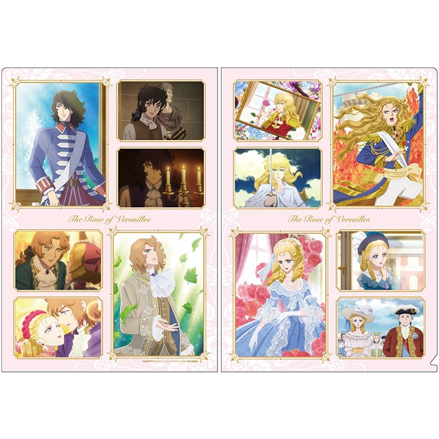 劇場アニメ『ベルサイユのばら』 場面写クリアファイル