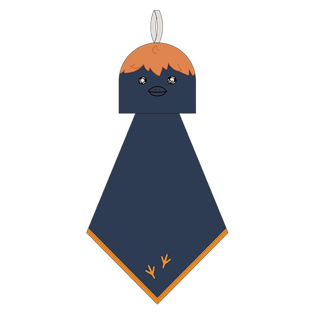 ハイキュー!! マスコットループタオル ヒナガラス