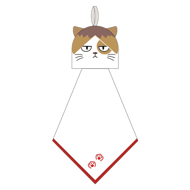 ハイキュー!! マスコットループタオル ケンマネコ