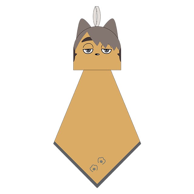 ハイキュー!! マスコットループタオル サムキツネ