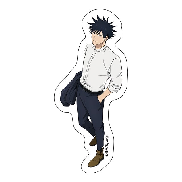 呪術廻戦 描き下ろしダイカットステッカー 伏黒 恵 AJ2025 Ver.