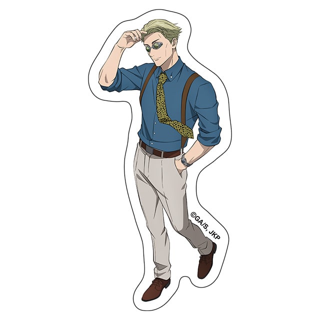 呪術廻戦 描き下ろしダイカットステッカー 七海建人 AJ2025 Ver.