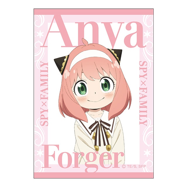 SPY×FAMILY 描き下ろしステッカー アーニャ・フォージャー ホワイトVer.