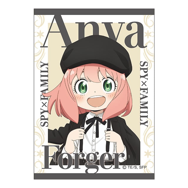 SPY×FAMILY 描き下ろしステッカー アーニャ・フォージャー ブラックVer.