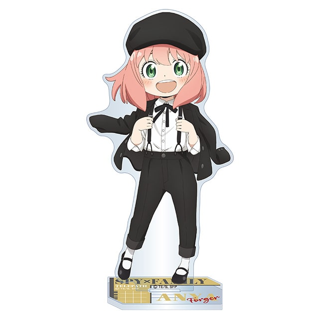SPY×FAMILY 描き下ろしアクリルスタンド アーニャ・フォージャー ブラックVer.