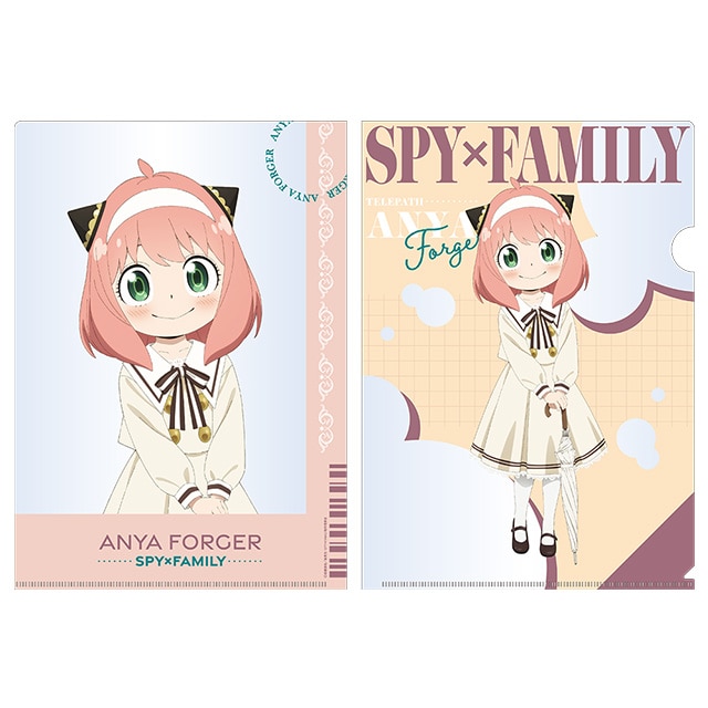 SPY×FAMILY 描き下ろしクリアファイル アーニャ・フォージャー ホワイトVer.