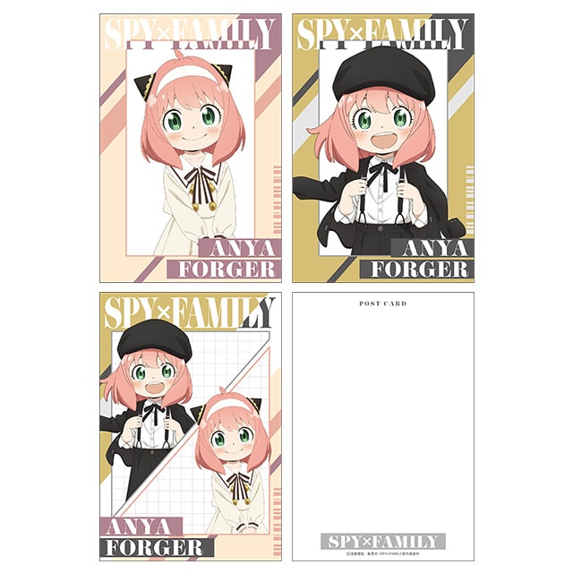 SPY×FAMILY 描き下ろしポストカードセット