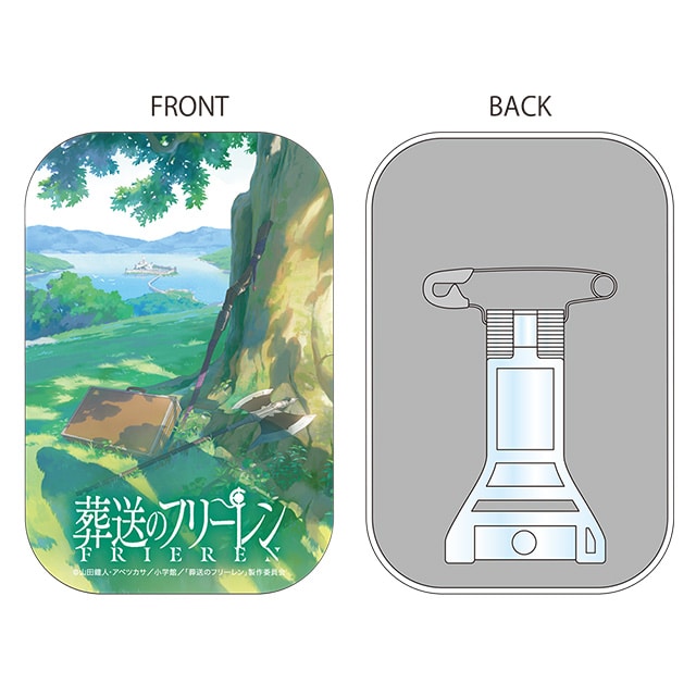 葬送のフリーレン 2期ティザービジュアル スタンド付きスクエア缶バッジ