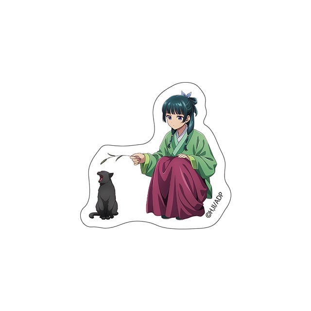 薬屋のひとりごと 描き下ろしステッカー 猫猫 AJ2025 Ver.