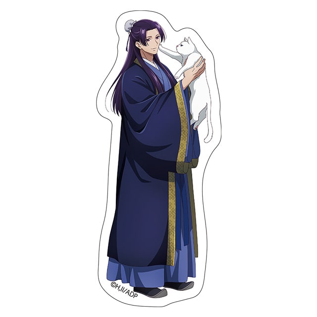 薬屋のひとりごと 描き下ろしステッカー 壬氏 AJ2025 Ver.