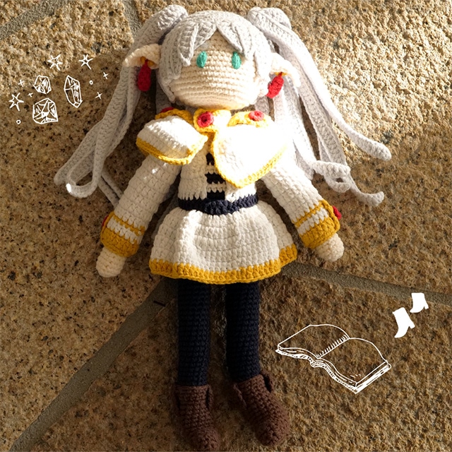 葬送のフリーレン あみぐるみ ～フリーレンがあみぐるみになる魔法だよ～