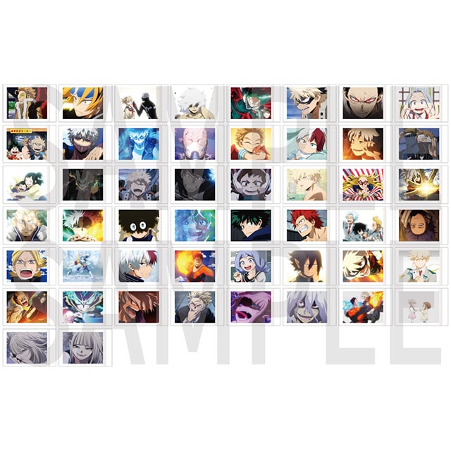 僕のヒーローアカデミア ぱしゃこれ／-6期～7期- 【全50種】 ランダム1BOX（10パック入り）セット