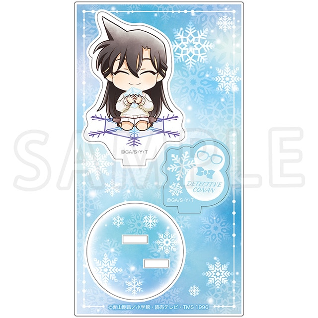 名探偵コナン アクリルスタンド 毛利蘭 ミニキャラ スノー