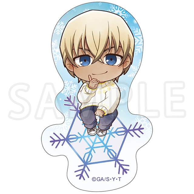 名探偵コナン ステッカー 安室透 ミニキャラ スノー