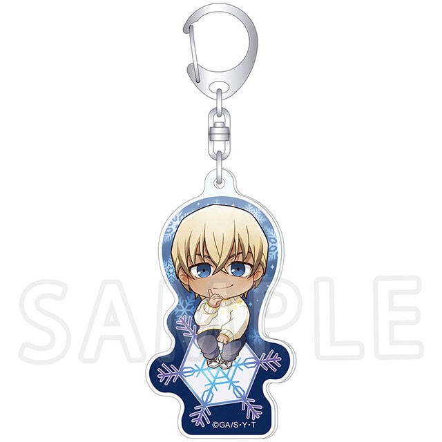 名探偵コナン アクリルキーホルダー 安室透 ミニキャラ スノー