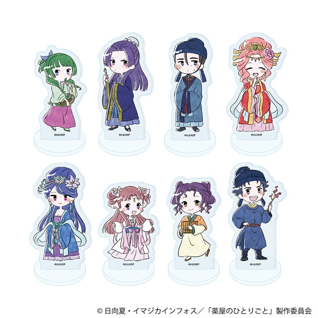 TVアニメ『薬屋のひとりごと』トレーディング描きおこしグラフアートアクリルぷちスタンド【全8種】ランダム1個