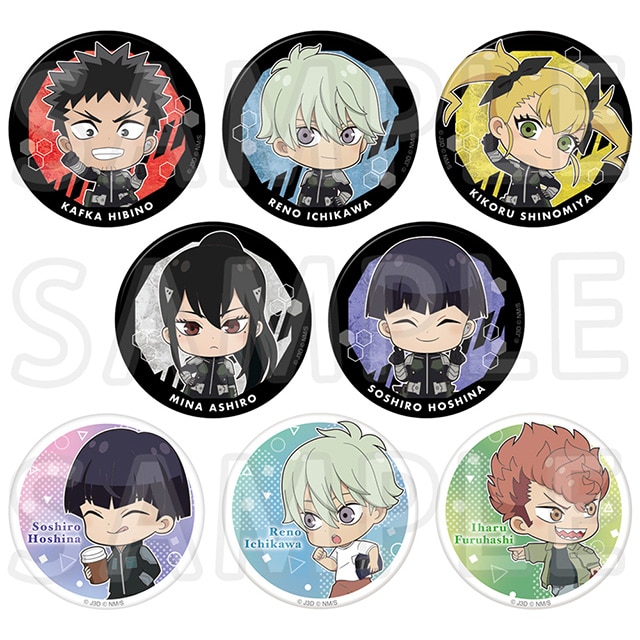 怪獣８号 トレーディング缶バッジ 【全8種】