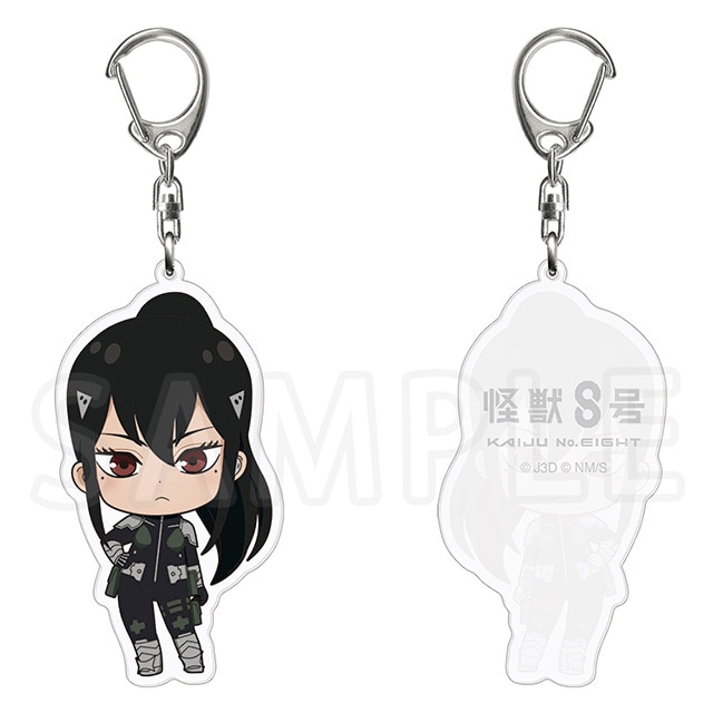 怪獣８号 アクリルキーホルダー ちびキャラ 亜白ミナ