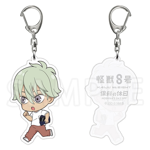 怪獣８号 アクリルキーホルダー ちびキャラ 市川レノ 保科の休日Ver.