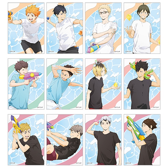 ハイキュー!! クリアカードセレクションA【全12種】 ランダム3個