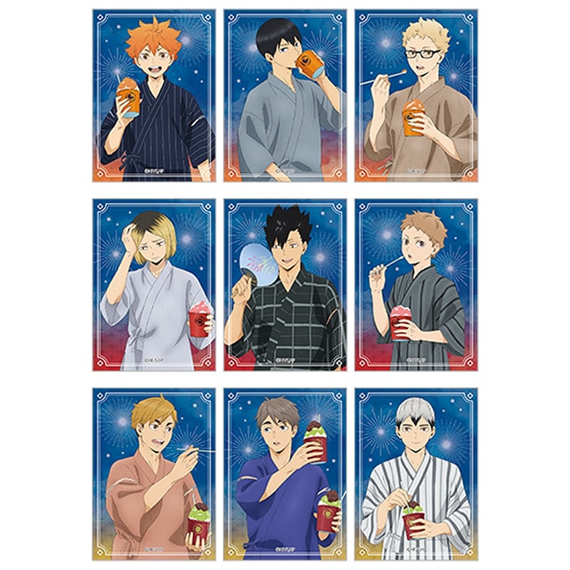 ハイキュー!! クリアカードセレクションB【全9種】 ランダム3個