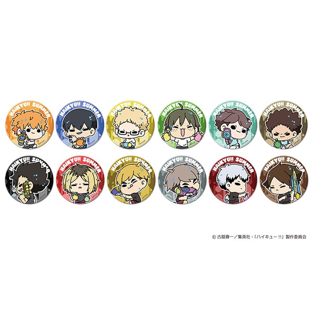 ハイキュー!! mochocho Vol.3 トレーディング缶バッジ【全12種】ランダム1個