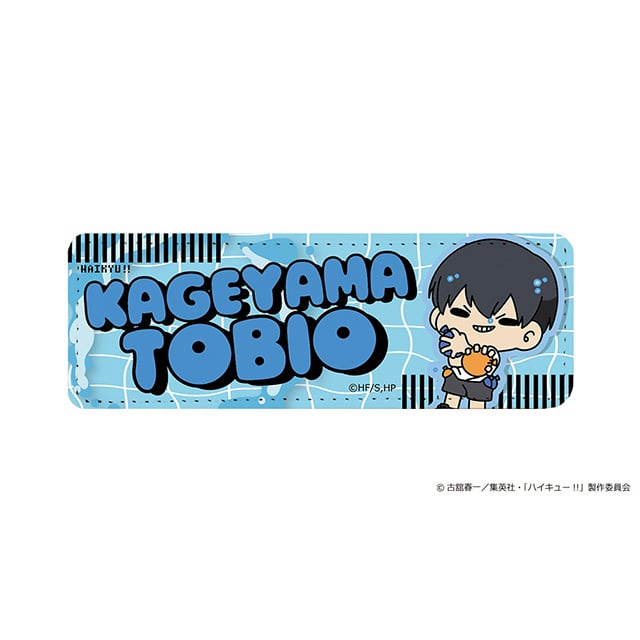 ハイキュー!! mochocho Vol.3 ロングレザーバッジ 影山飛雄