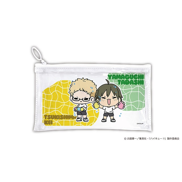 ハイキュー!! mochocho Vol.3 クリアポーチ 月島 蛍・山口 忠