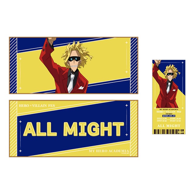 『僕のヒーローアカデミア』HERO×VILLAIN FES. キャラクタークロス＆チケット風カードセット オールマイト