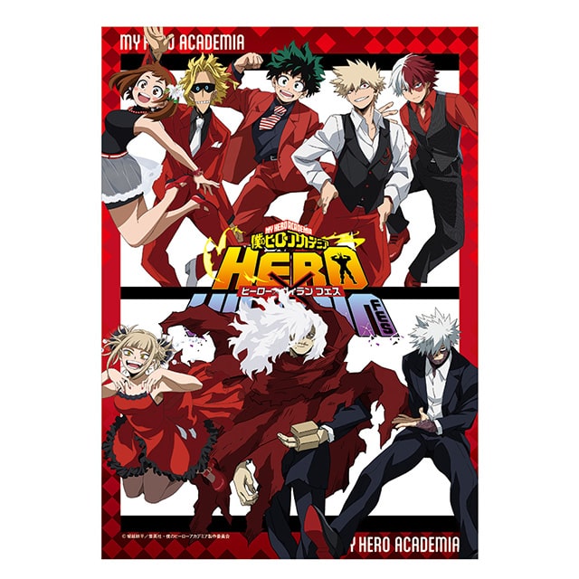 『僕のヒーローアカデミア』HERO×VILLAIN FES. 布ポスター