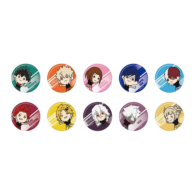 僕のヒーローアカデミア たすっこ つなぎVer. トレーディング缶バッジ 【全10種】 ランダム1個