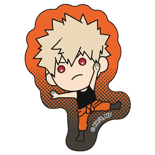 僕のヒーローアカデミア たすっこ つなぎVer. ダイカットステッカー 爆豪勝己