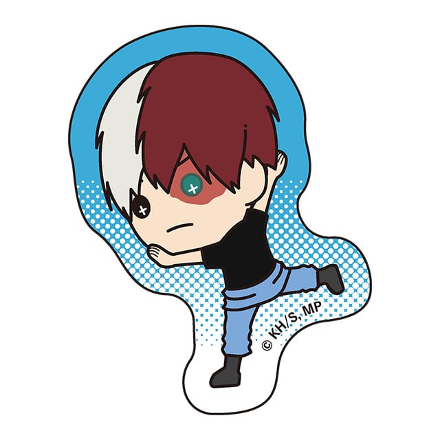 僕のヒーローアカデミア たすっこ つなぎVer. ダイカットステッカー 轟 焦凍