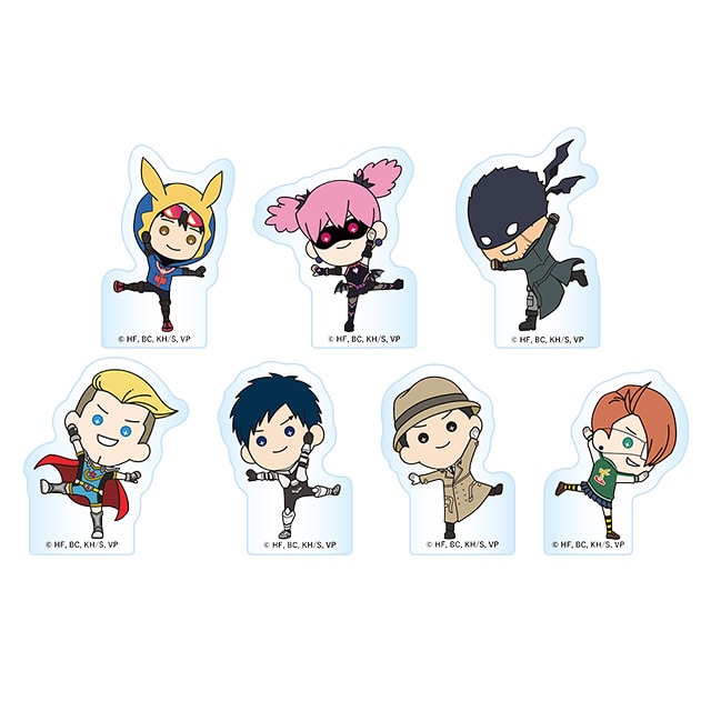 ヴィジランテ -僕のヒーローアカデミア ILLEGALS- たすっこ トレーディングミニアクリルブロック 【全7種】 ランダム1個