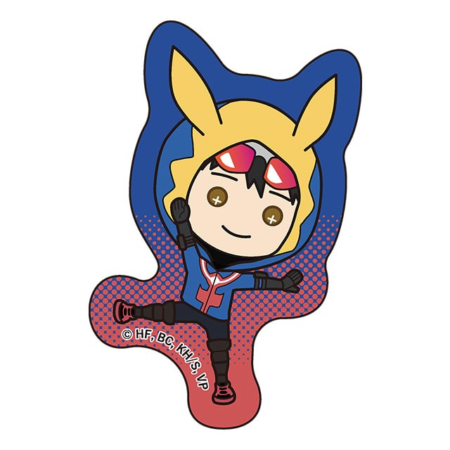 ヴィジランテ -僕のヒーローアカデミア ILLEGALS- たすっこ ダイカットステッカー 灰廻航一