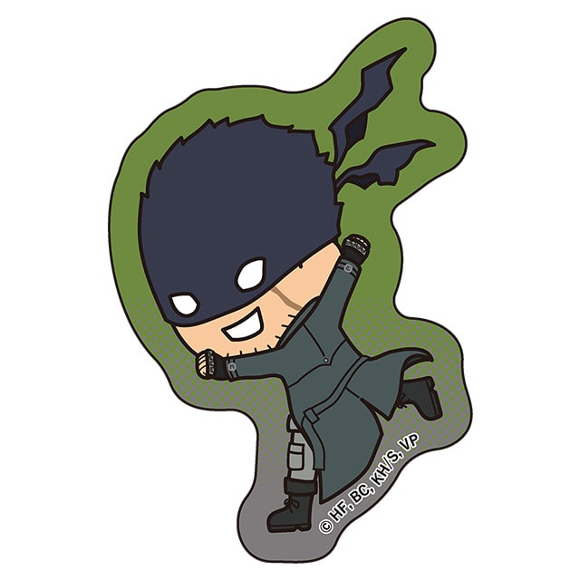 ヴィジランテ -僕のヒーローアカデミア ILLEGALS- たすっこ ダイカットステッカー ナックルダスター