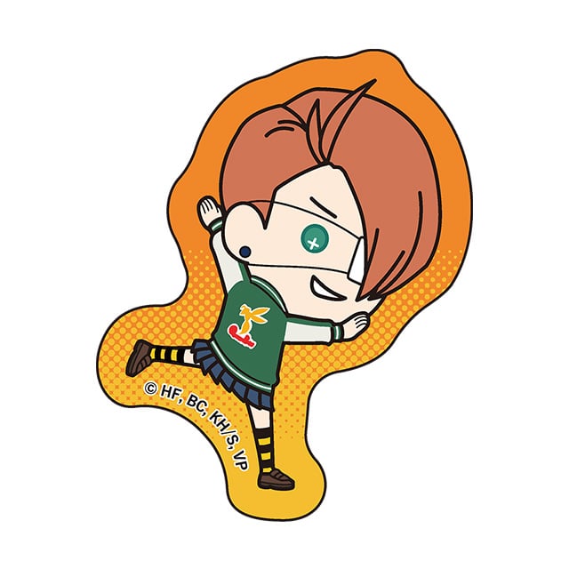 ヴィジランテ -僕のヒーローアカデミア ILLEGALS- たすっこ ダイカットステッカー 蜂須賀九印