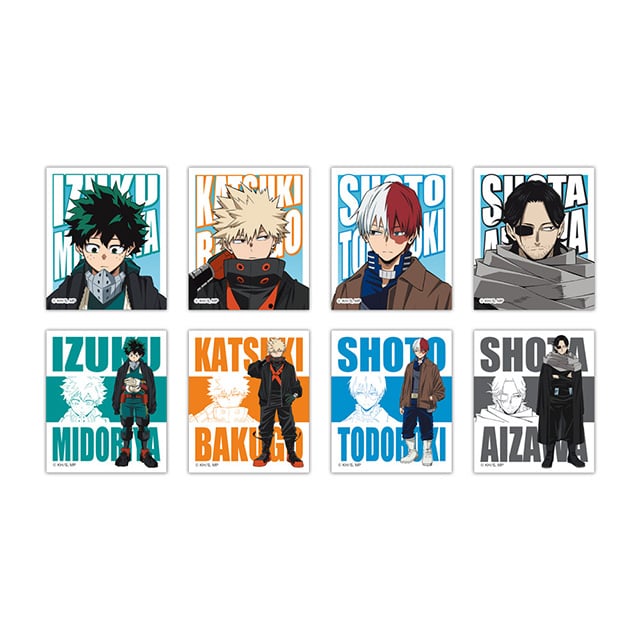 僕のヒーローアカデミア トレーディングステッカー アウターVer. 【全8種】 ランダム1個