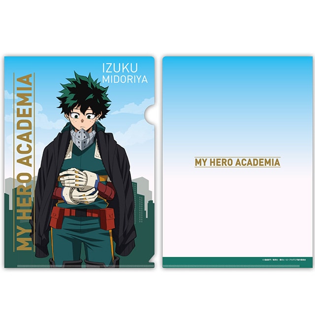 僕のヒーローアカデミア クリアファイル 緑谷出久 アウターVer.