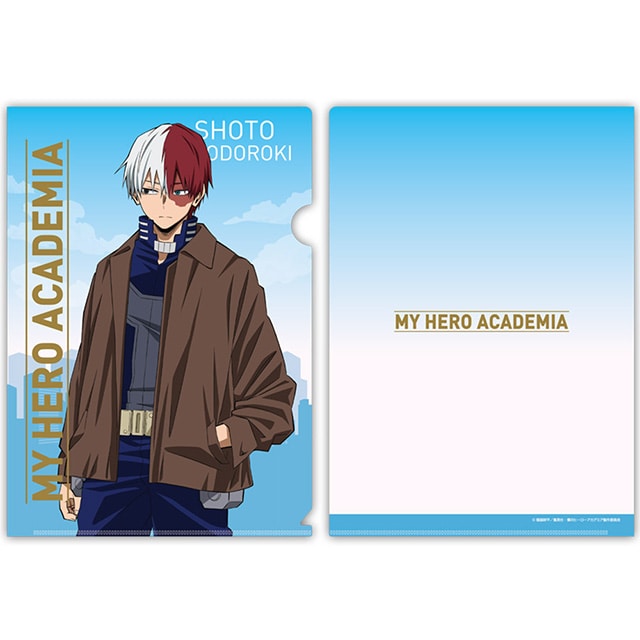 僕のヒーローアカデミア クリアファイル 轟 焦凍 アウターVer.