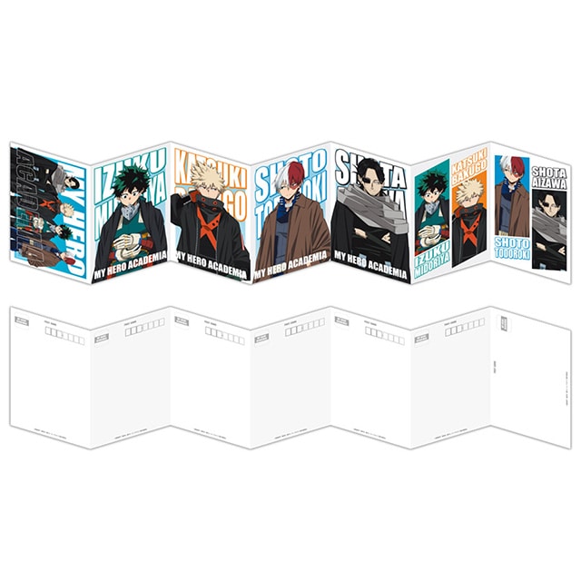 僕のヒーローアカデミア ポストカードセット アウターVer.