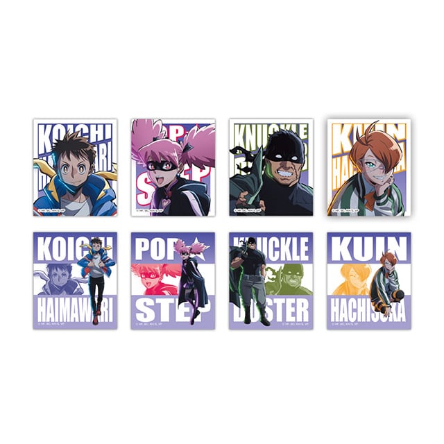 ヴィジランテ -僕のヒーローアカデミア ILLEGALS- トレーディングステッカー アウターVer. 【全8種】 ランダム1個