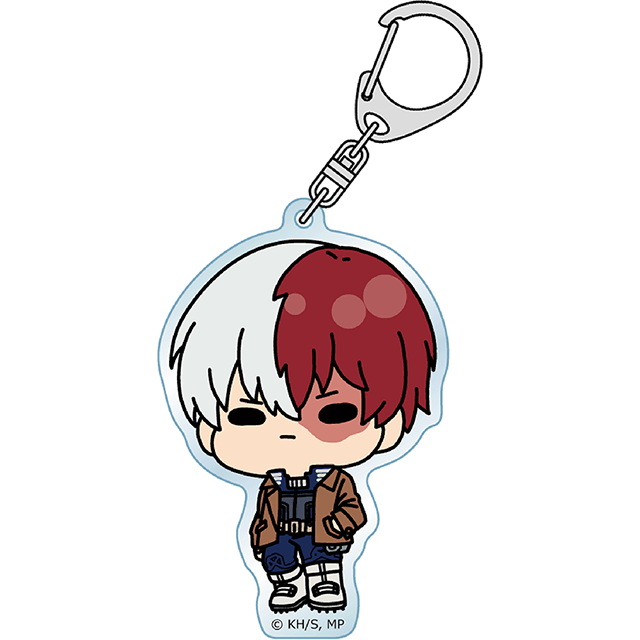 僕のヒーローアカデミア mochocho アクリルキーホルダー 轟 焦凍 アウターVer.