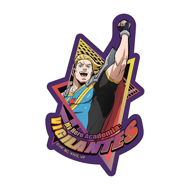 ヴィジランテ -僕のヒーローアカデミア ILLEGALS- ステッカー／（アクション）　キャプテン・セレブリティ