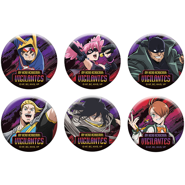 ヴィジランテ -僕のヒーローアカデミア ILLEGALS- 缶バッジコレクション（アクション）【全6種】ランダム1個