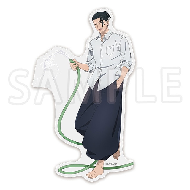 呪術廻戦 懐玉・玉折 ダイカットステッカー 夏油 傑 プール掃除Ver.
