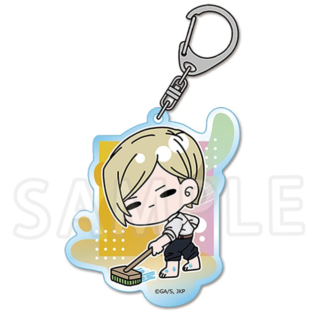 呪術廻戦 懐玉・玉折 mochocho アクリルキーホルダー 七海建人 プール掃除Ver.