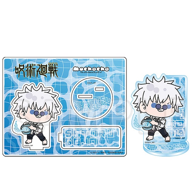 呪術廻戦 懐玉・玉折 mochocho アクリルスタンド 五条 悟 プール掃除Ver.